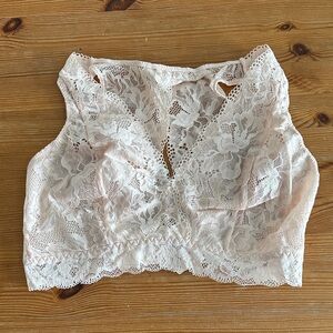 Soma Lace Bralette in Soft Pink